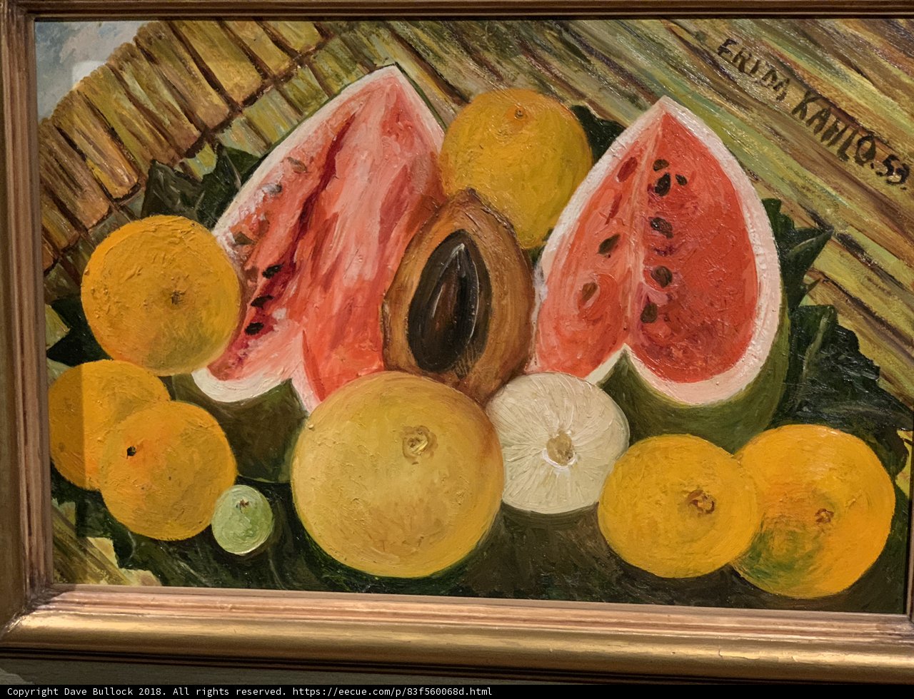 Fruits and Vegetables in a Frame