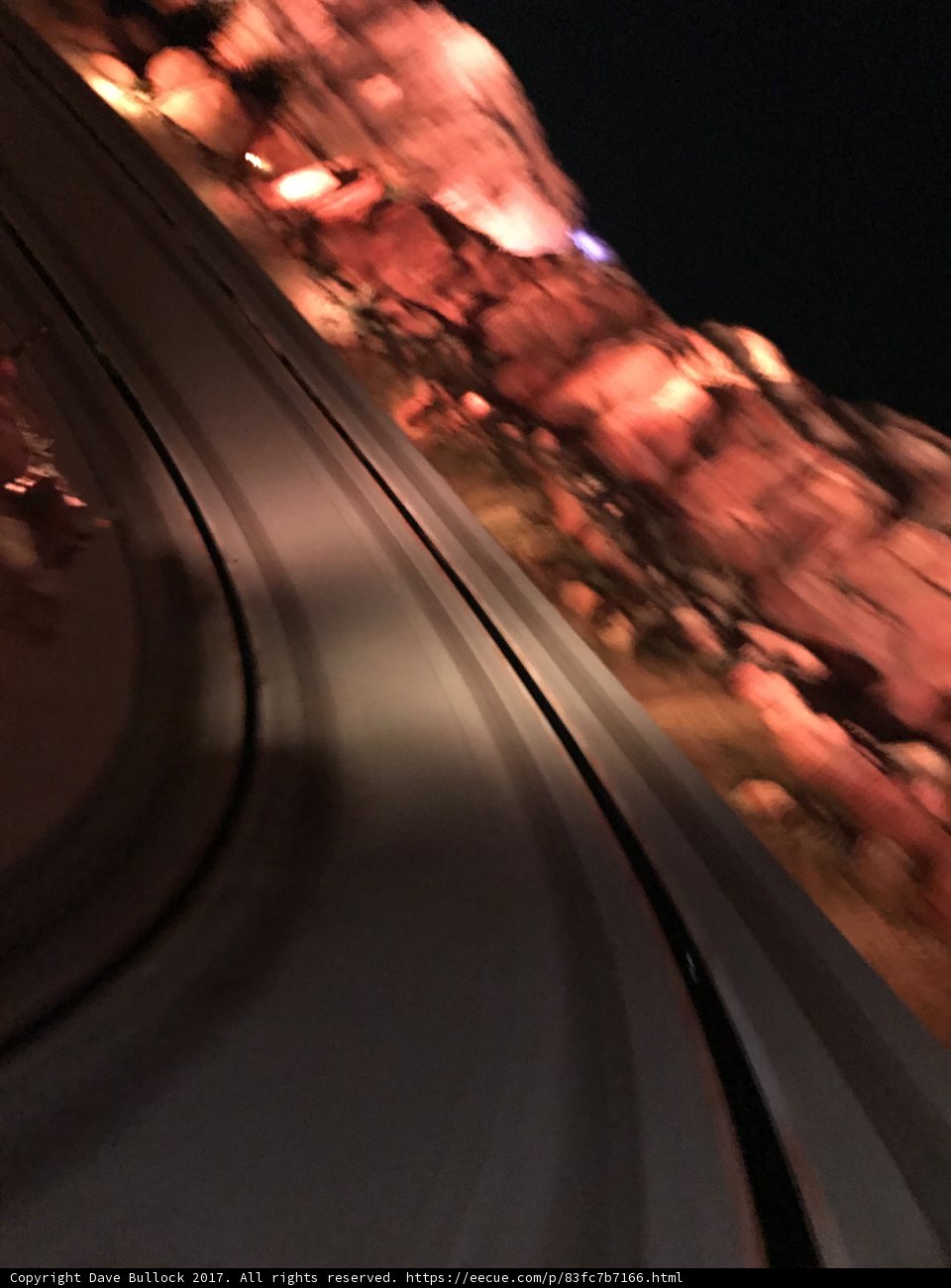 Blurry Night Ride