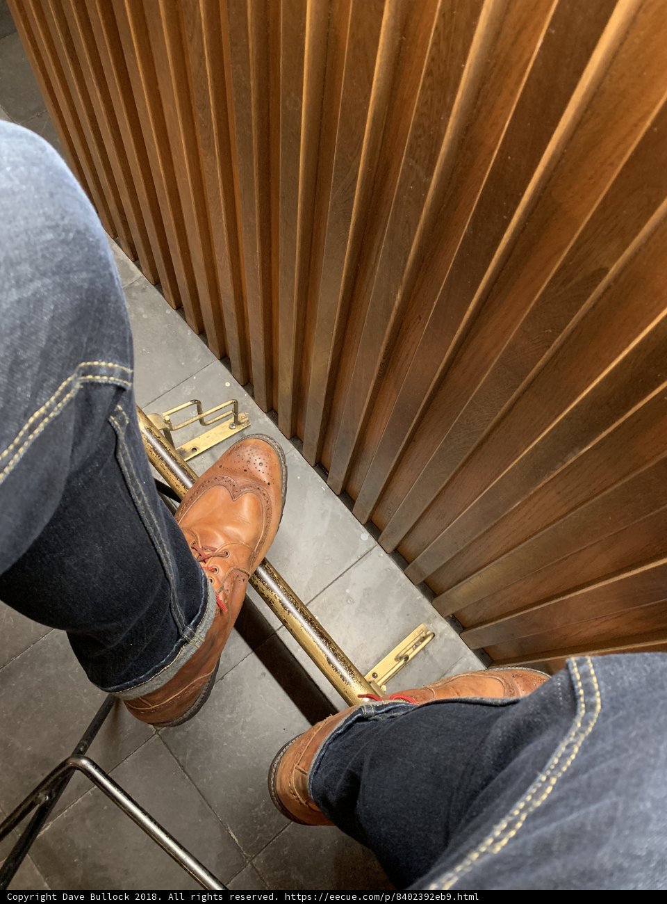 Shoeless on Plywood