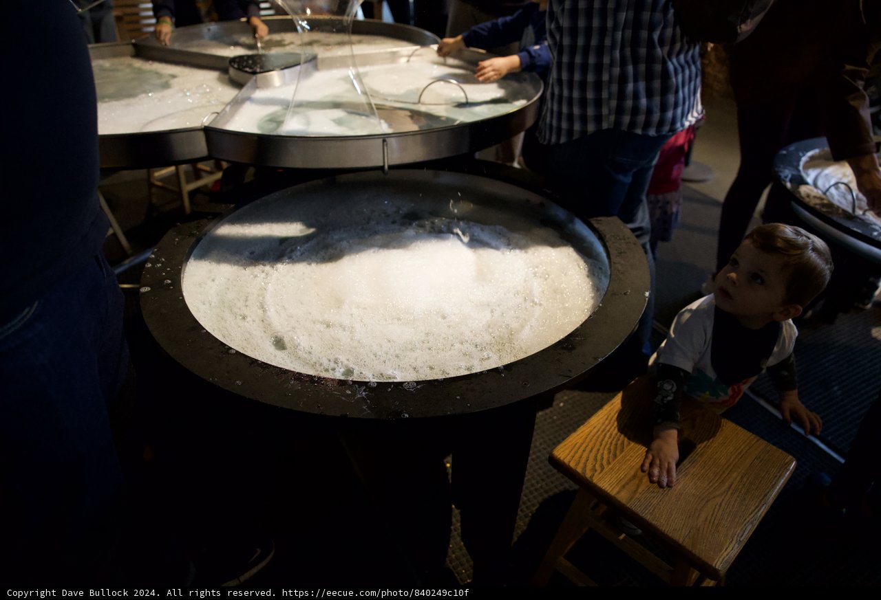 A Curious Encounter at the Exploratorium
