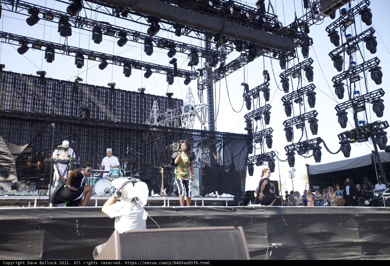 Santigold Rocks the Stage at Coachella 2012 Sunday