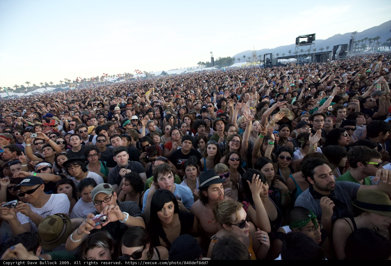 Coachella 2009 Crowd