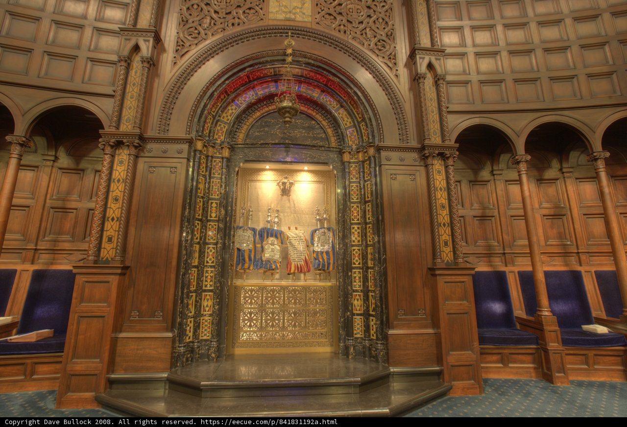 The Majestic Entrance of the Temple of Israel