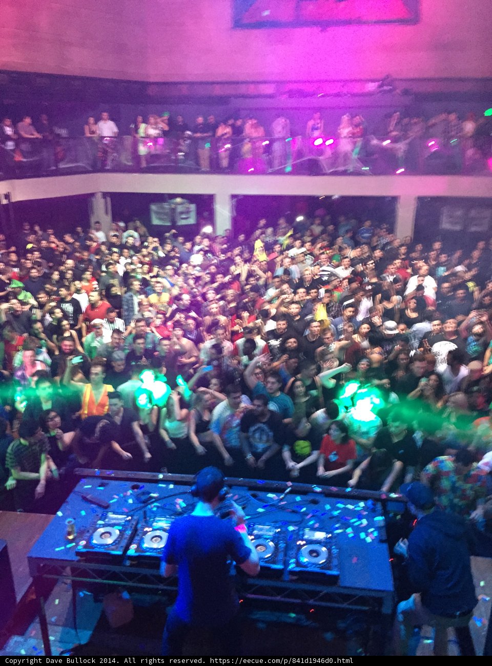 Urban Nightclub Crowd