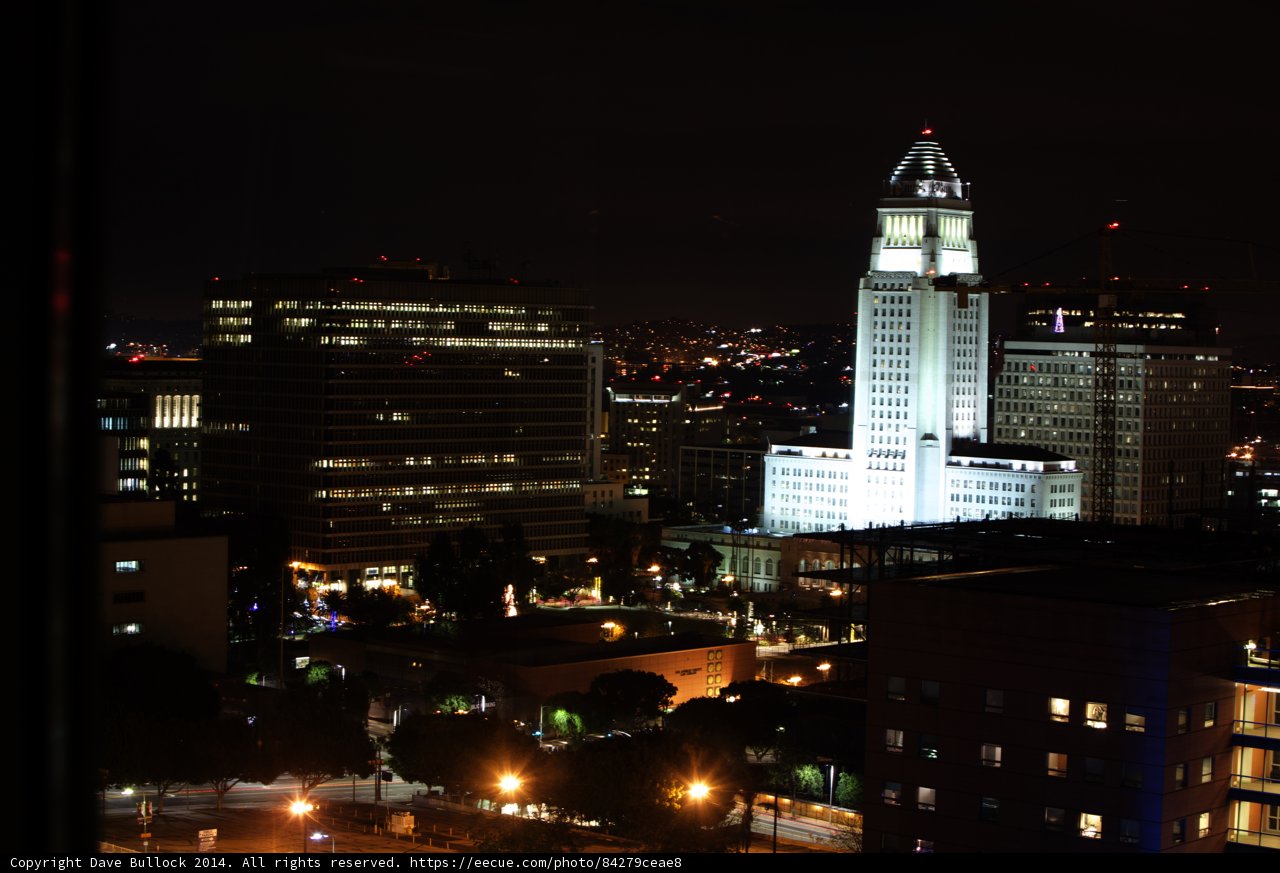 Los Angeles Metropolis at Night