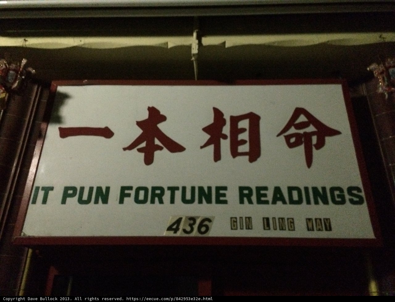 Fortune Telling Sign