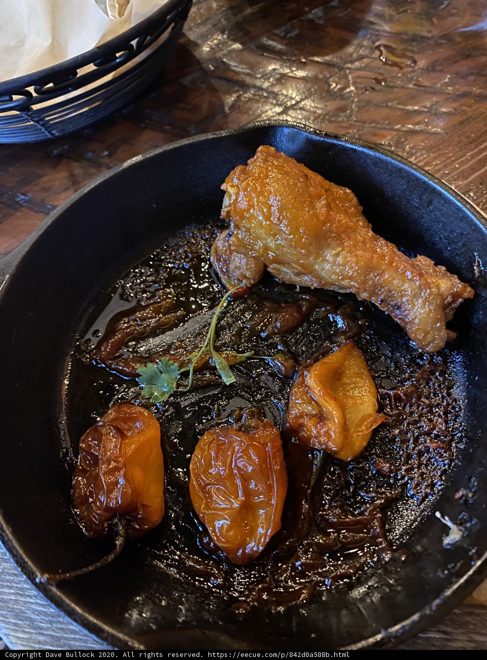 Delicious pork feast on a plate