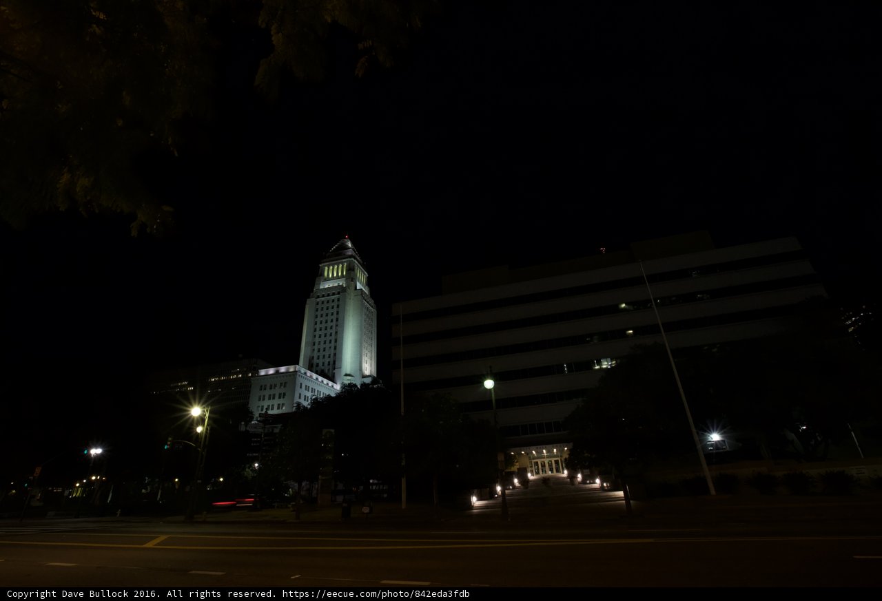 Nighttime View of the Capitol Building in the Metropolis