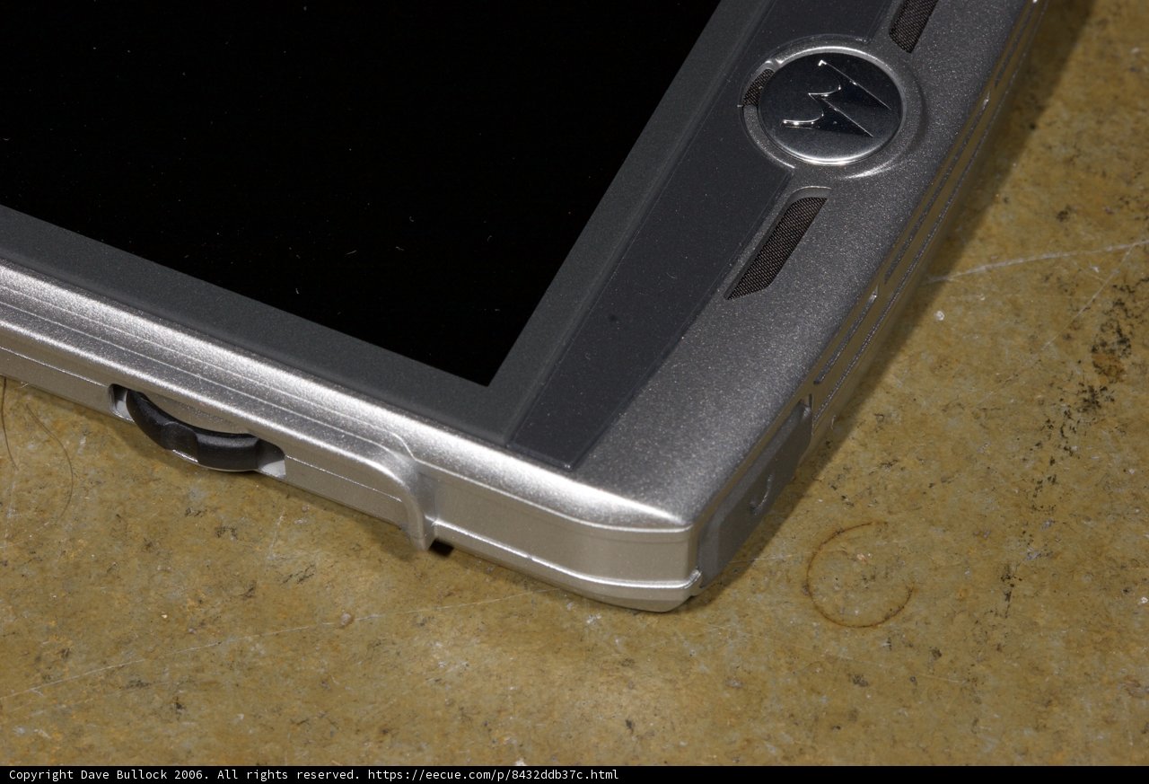 Sleek Silver Mobile Phone