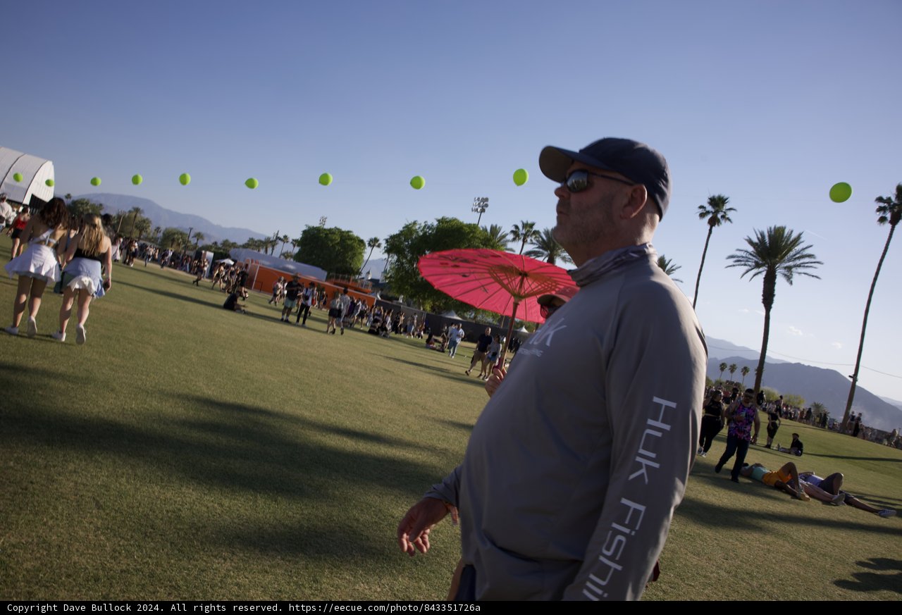 Vibrant Summer Day at Coachella 2024