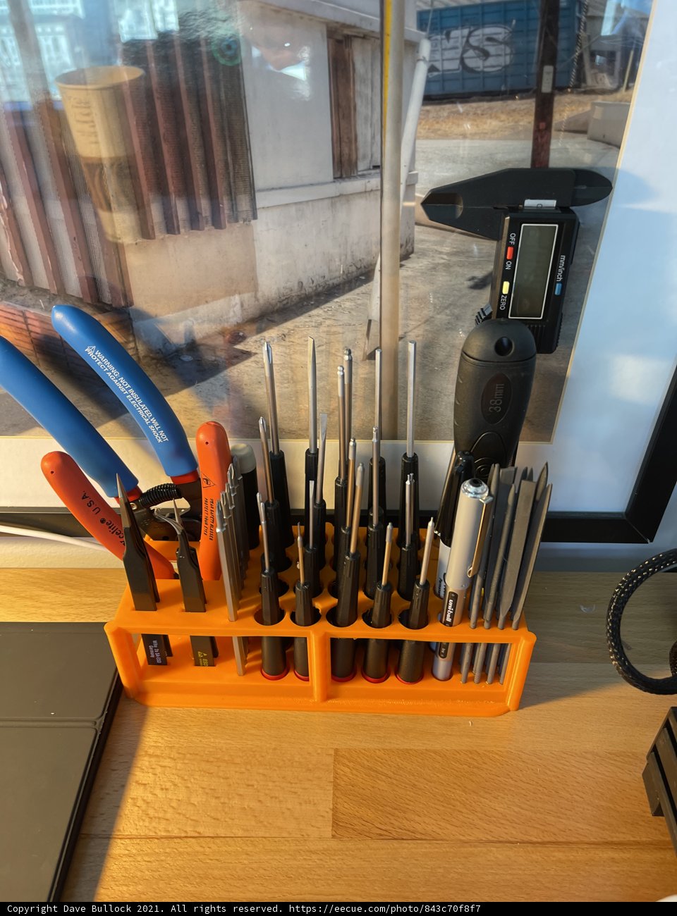 Tool Holder with a Variety of Instruments