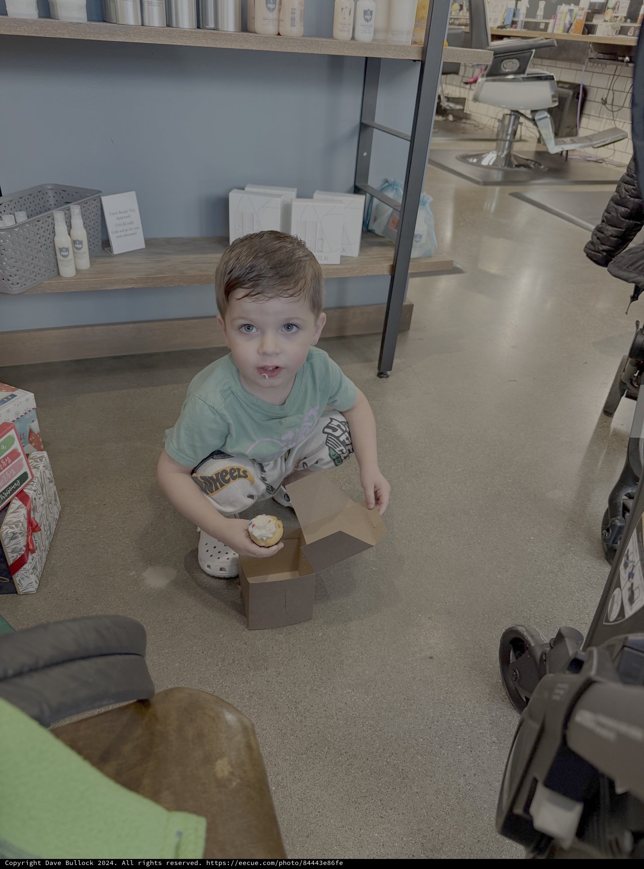 Young Child Playing in Medical Office