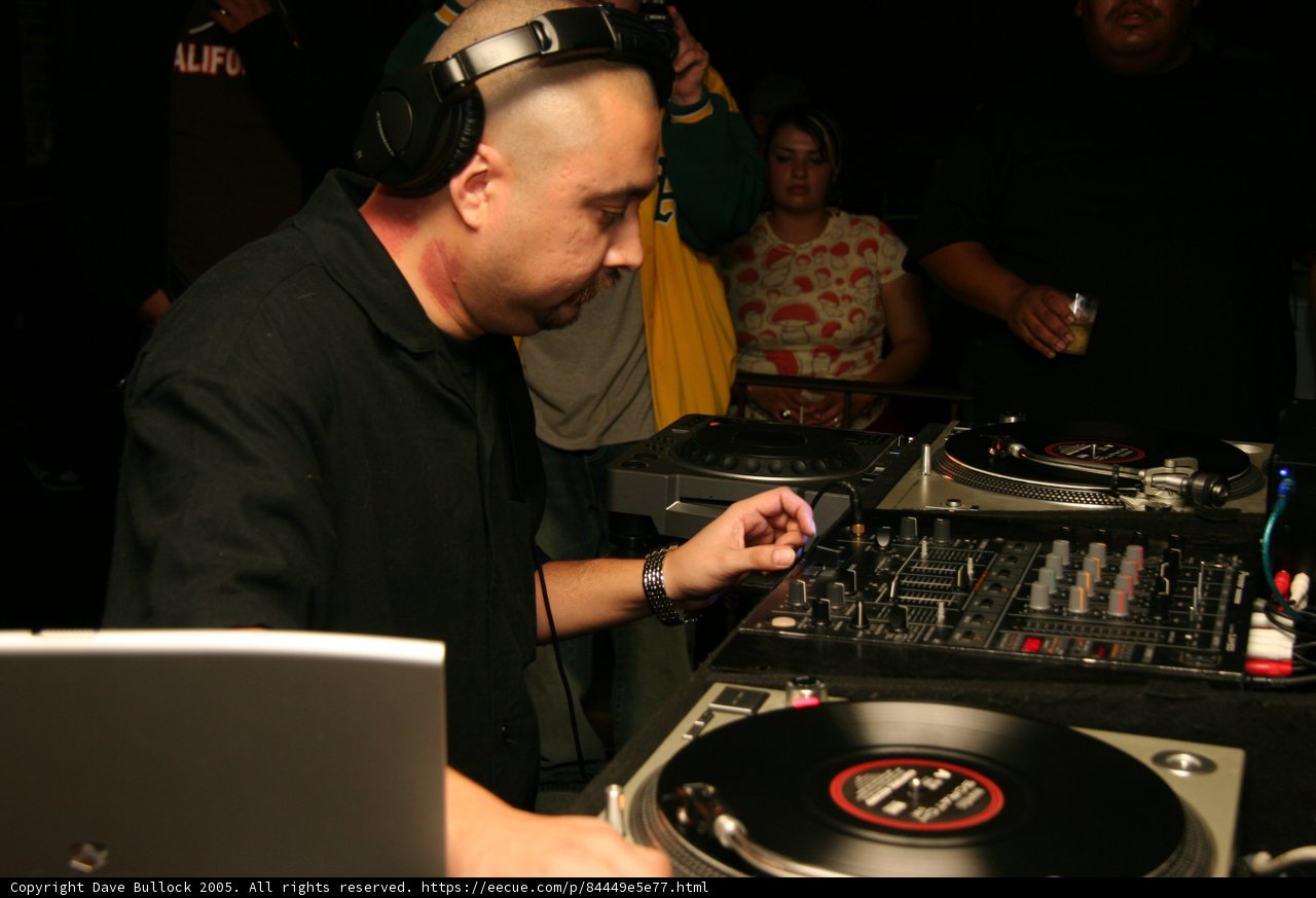 The Deejay in Black
