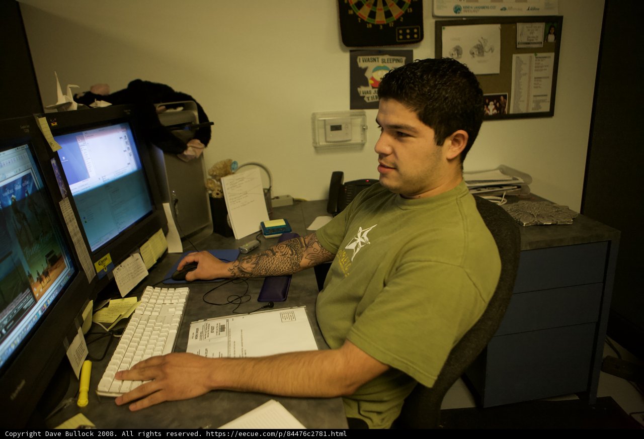 Working from Home with Two Monitors