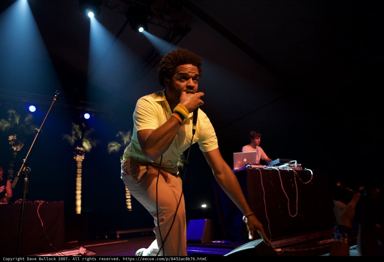 Rocking the Coachella Stage