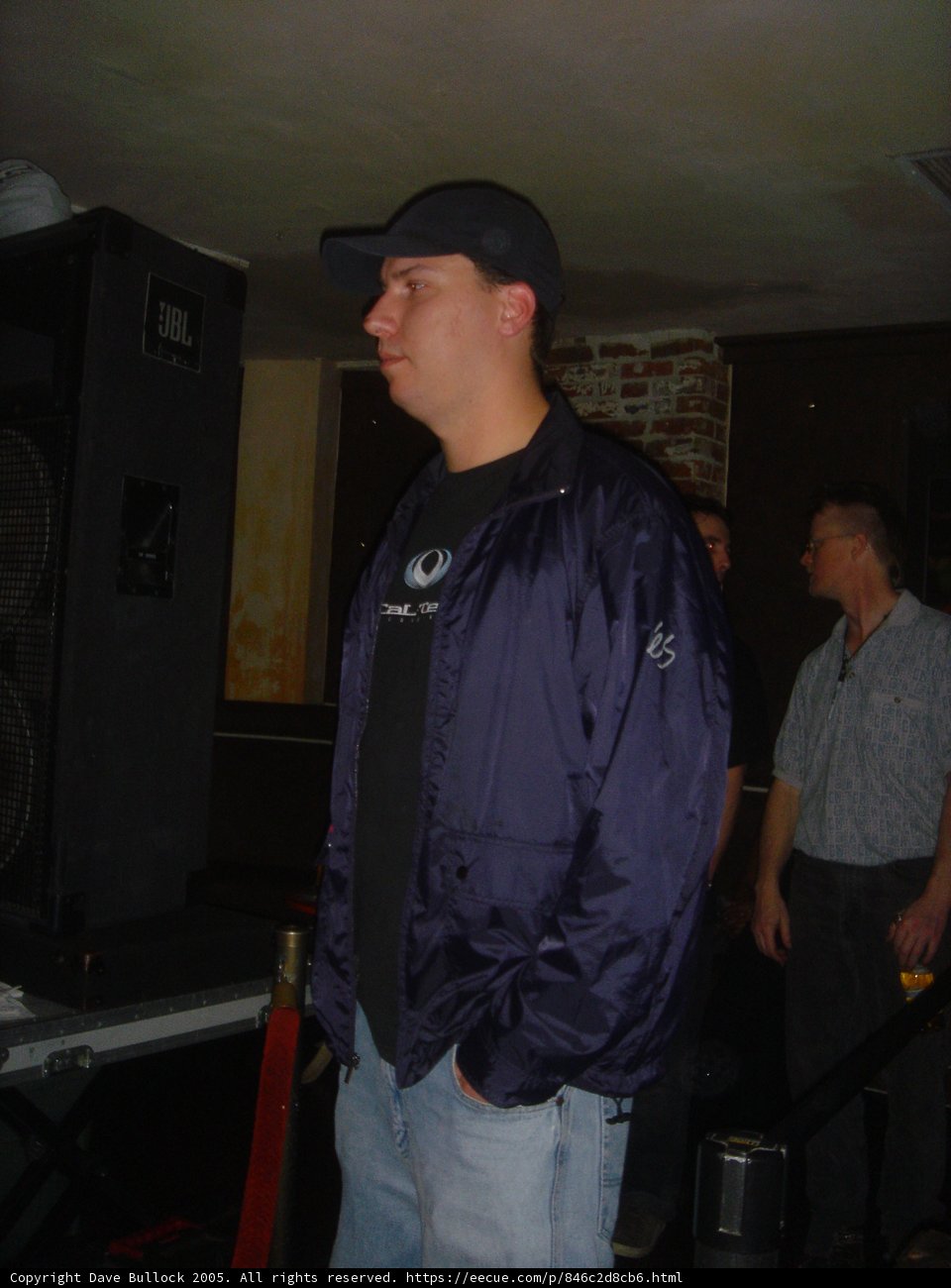 Blue Jacket and Baseball Cap