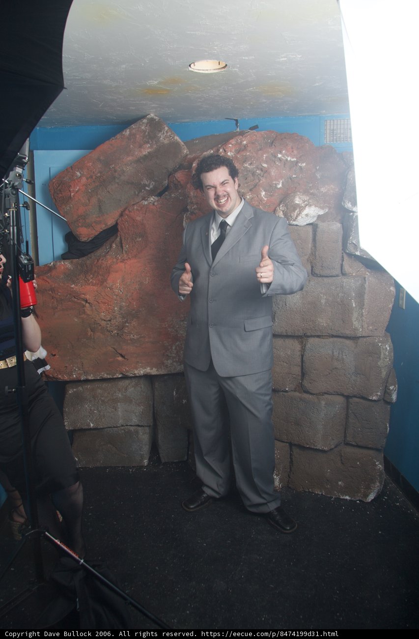 Thumbs Up in Formal Attire
