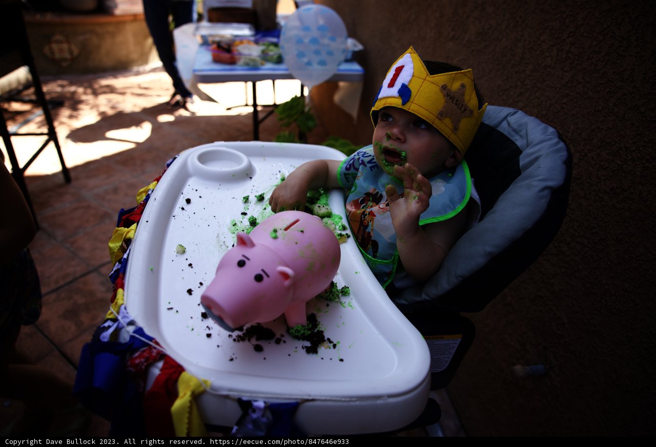Little King's First Birthday Delight