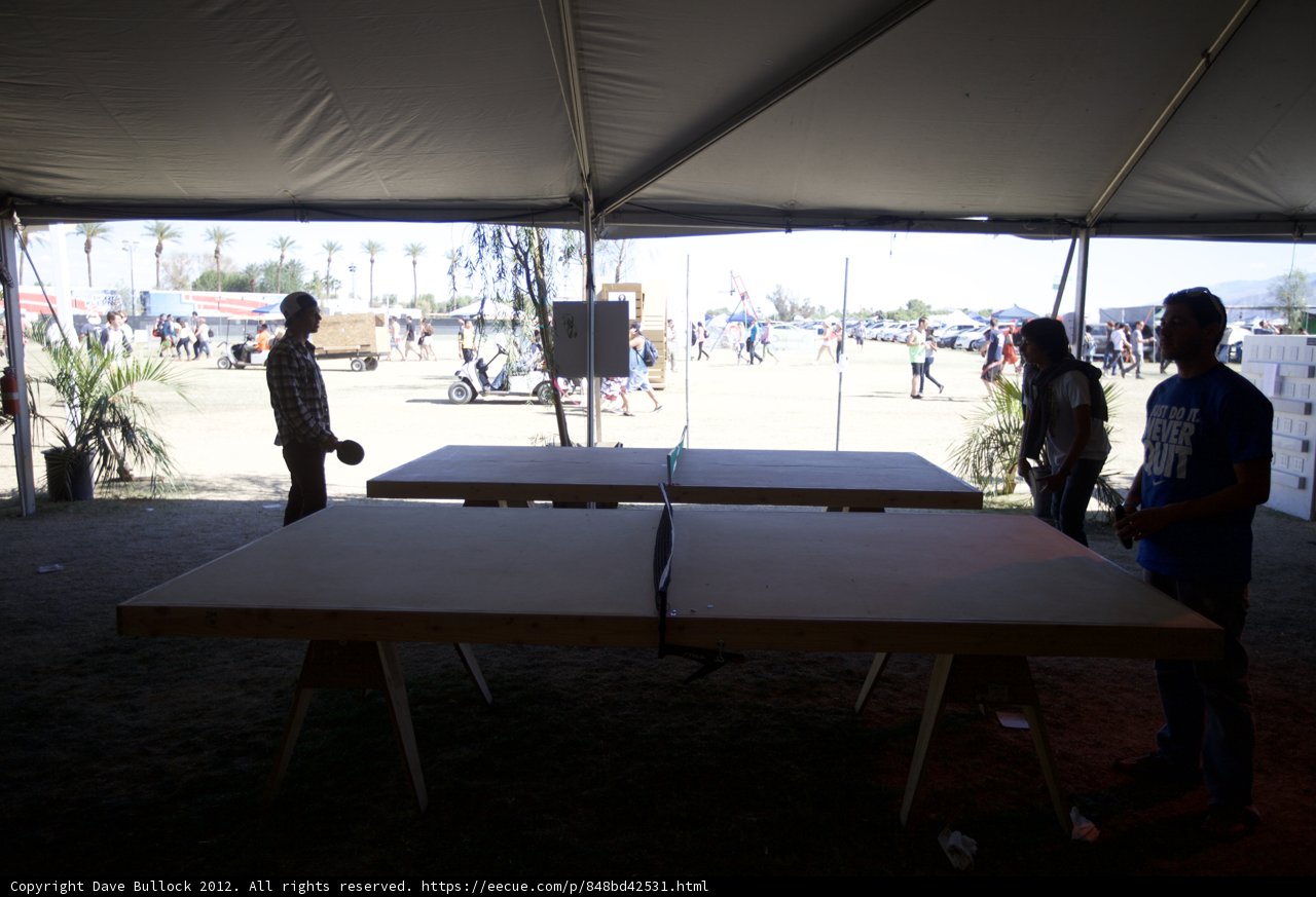 Ping Pong in the Tent