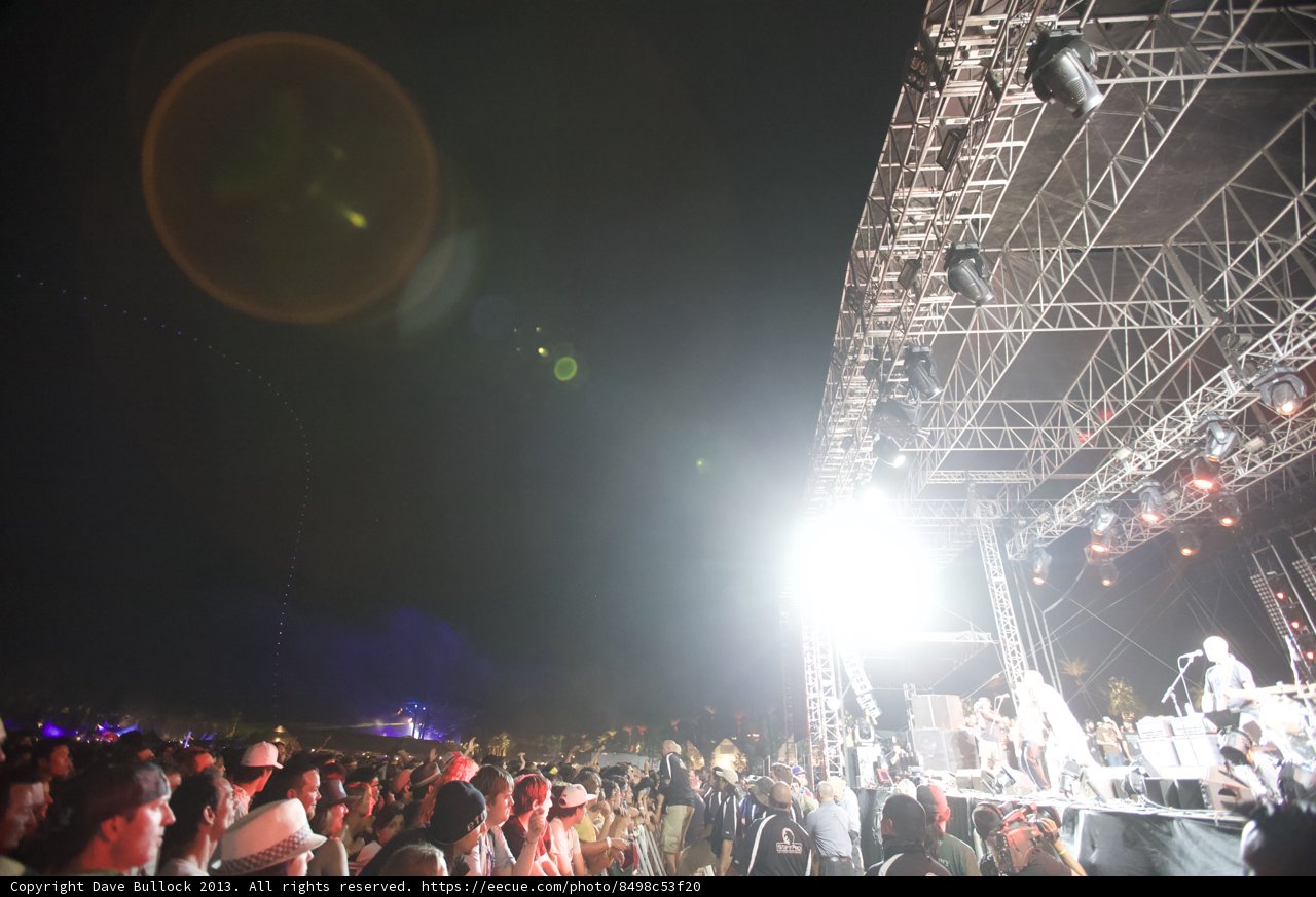 Nighttime Rock Concert