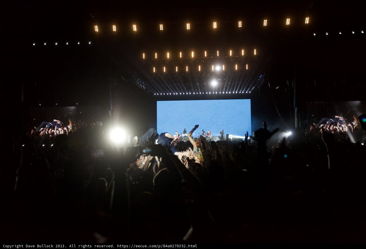 Rocking out at Coachella