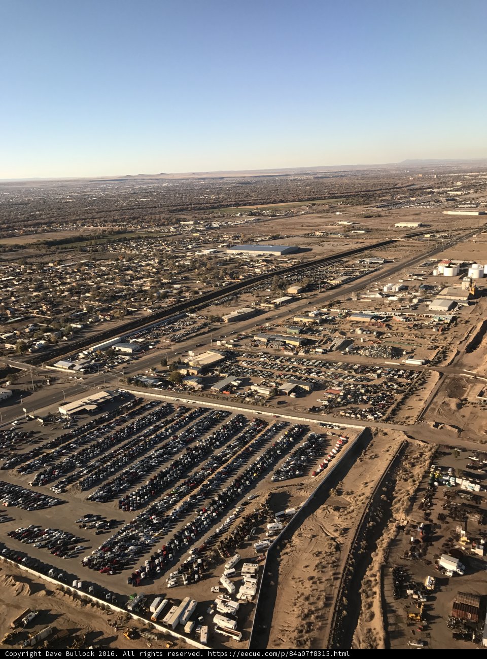 Desert Parking Lot