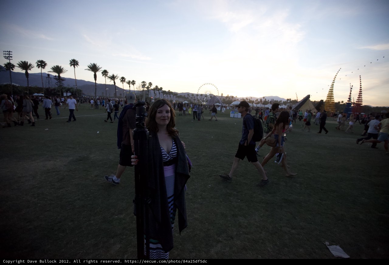 Golden Hour at Coachella 2012 Music Festival
