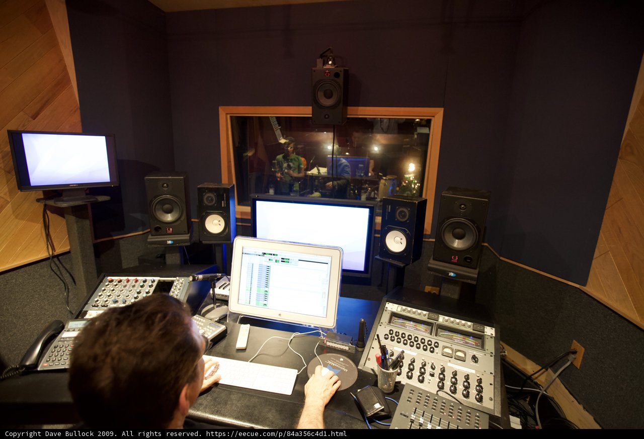 Inside a Recording Studio