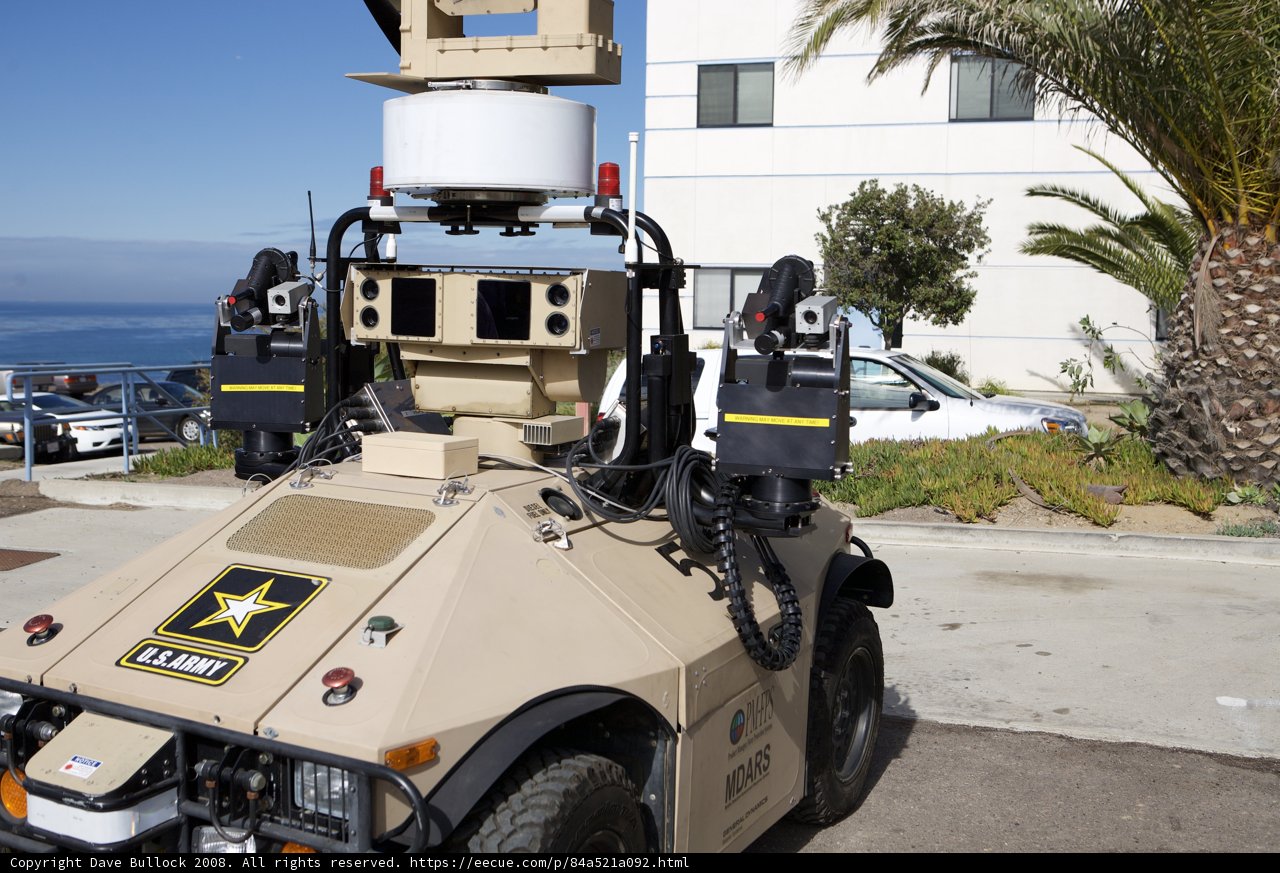 High-Tech Vehicle in Action