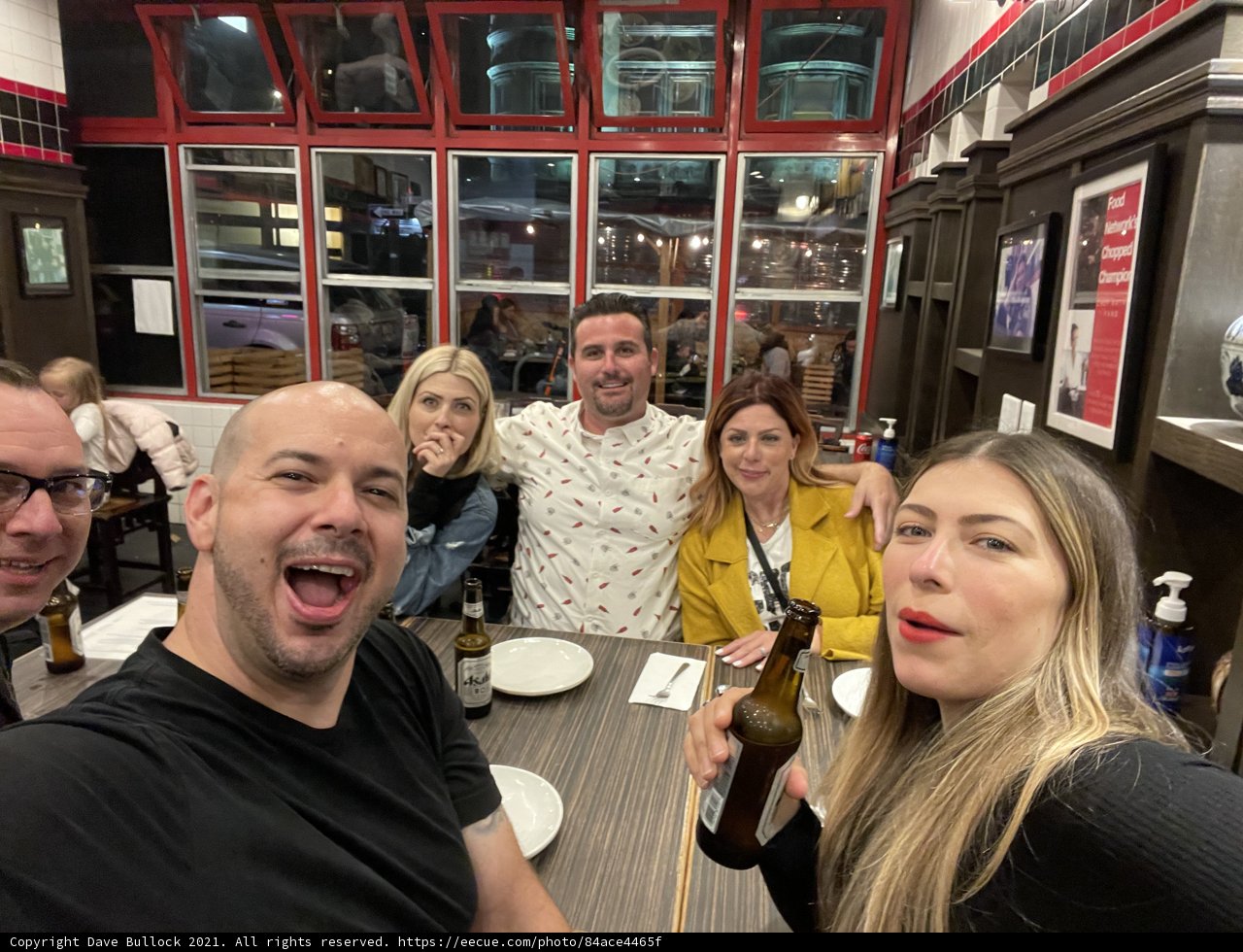 Selfie Time at SF Restaurant