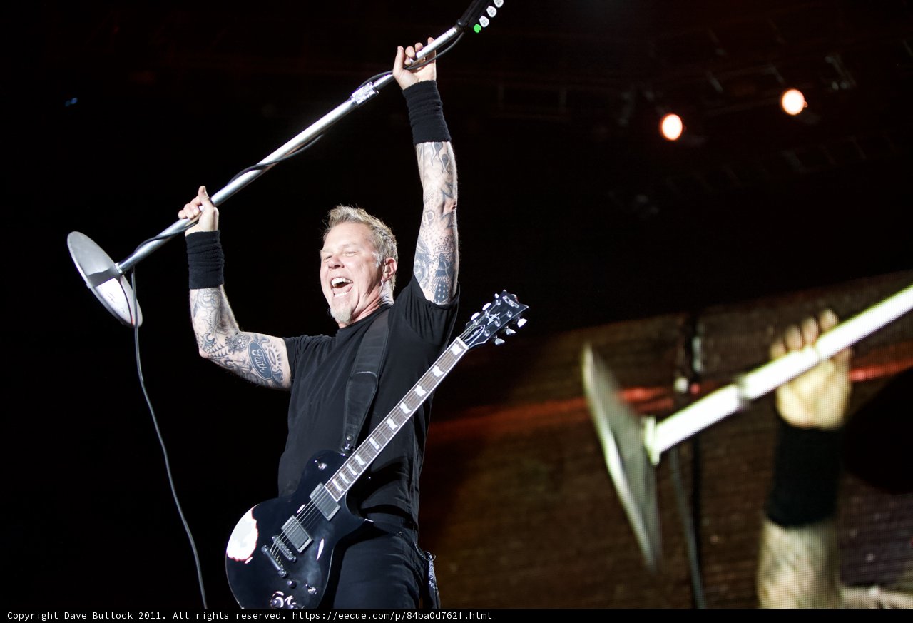 James Hetfield Shines in Big Four Festival Performance