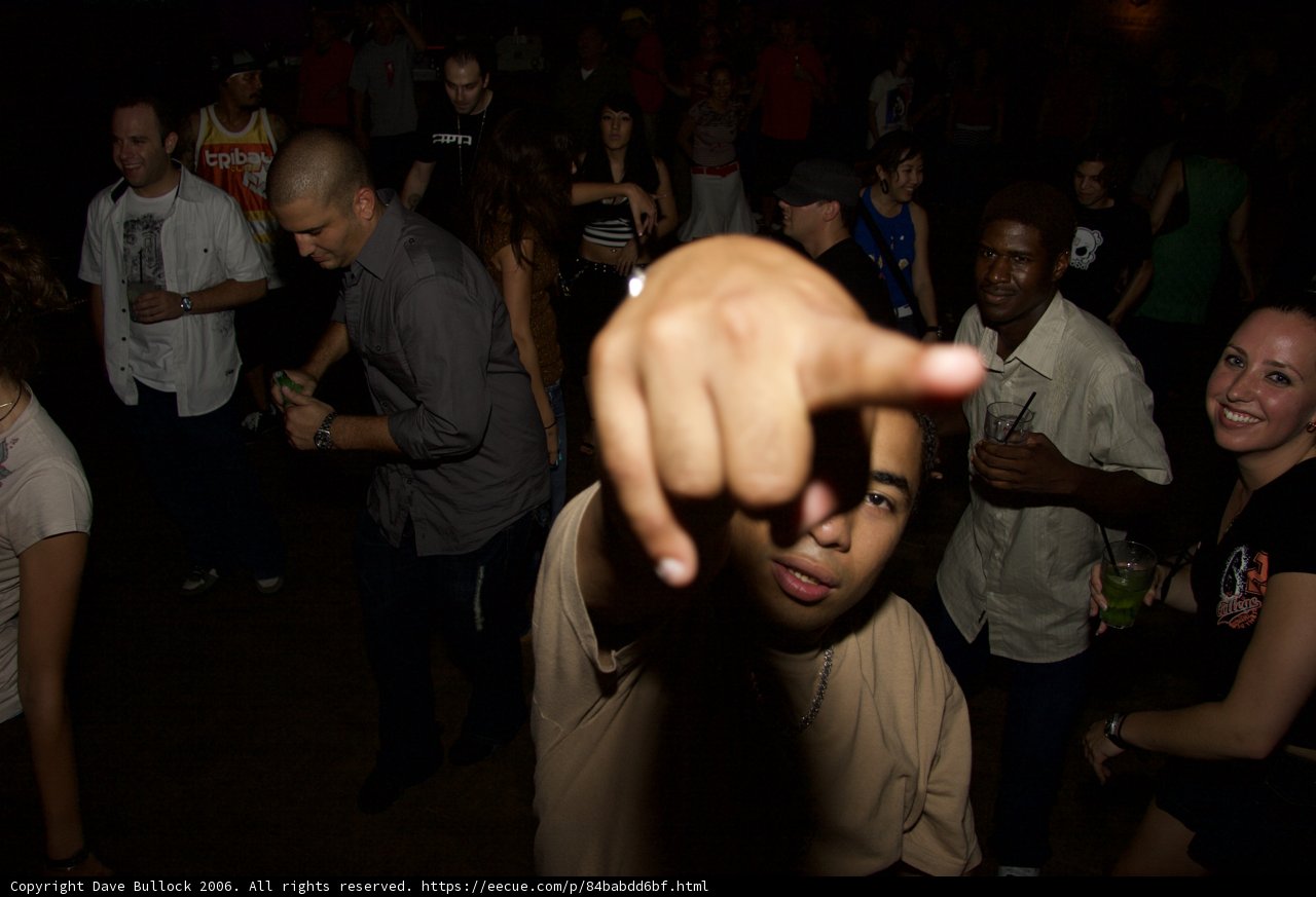 Pointing to the Party People