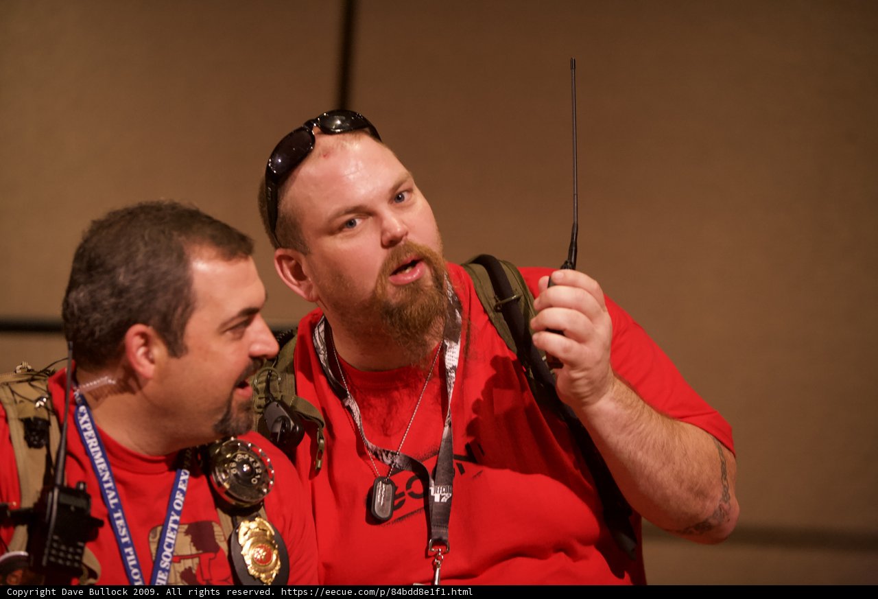 Cell Phone Selfie at Defcon 17