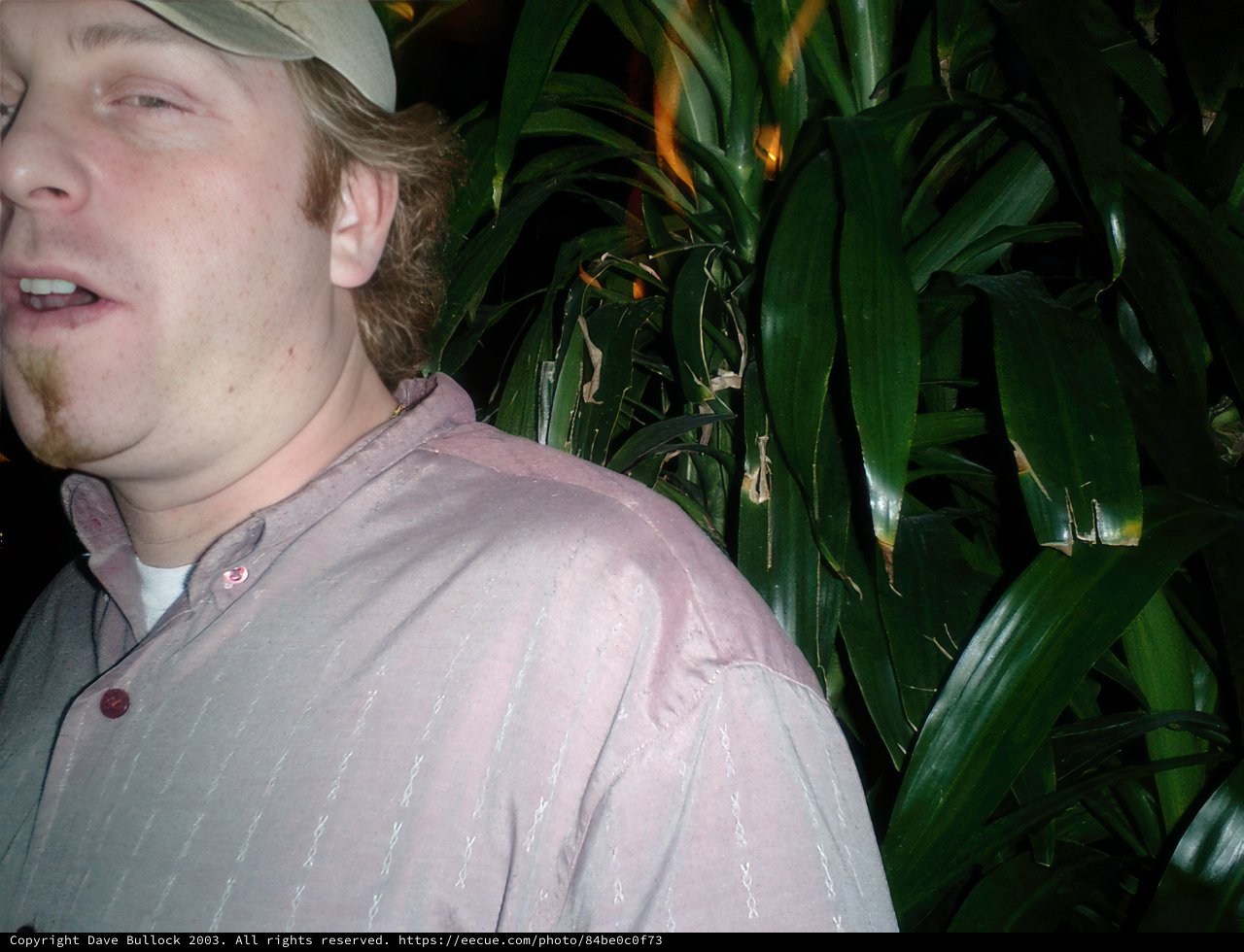 Randy J in his Signature Baseball Cap