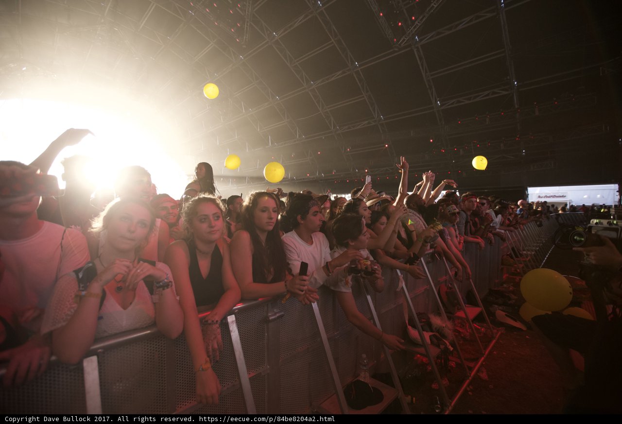 Yellow Balloons at Coachella