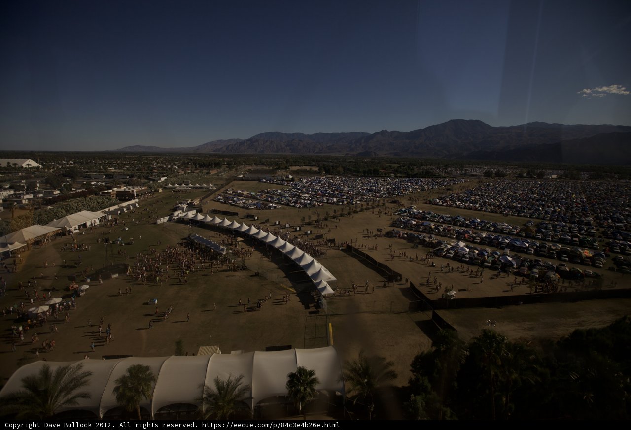 Tent City at Coachella