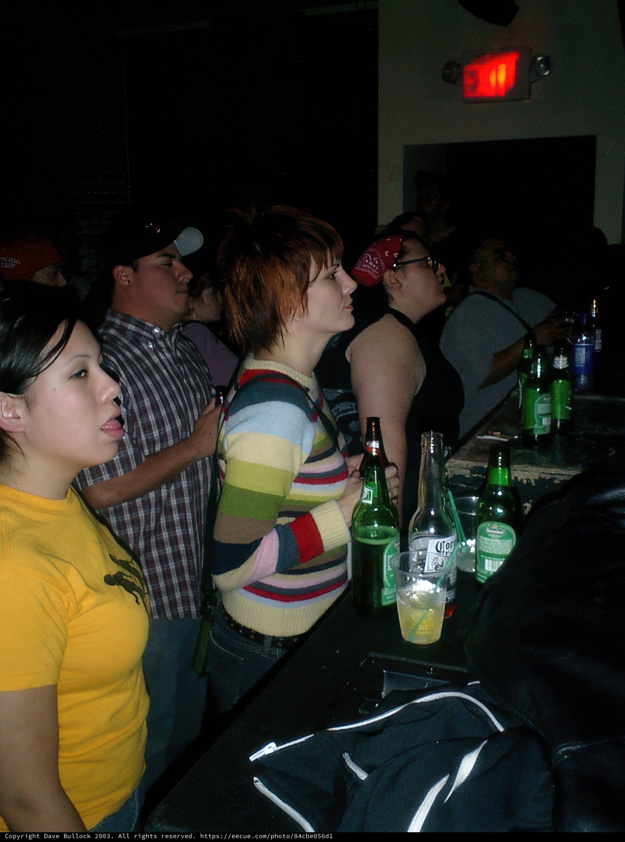 A Night Out at the Bar Counter