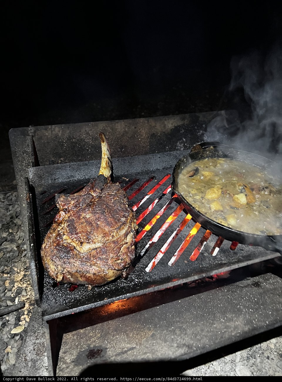 Grilled-to-Perfection Steak with Sizzling Cookware