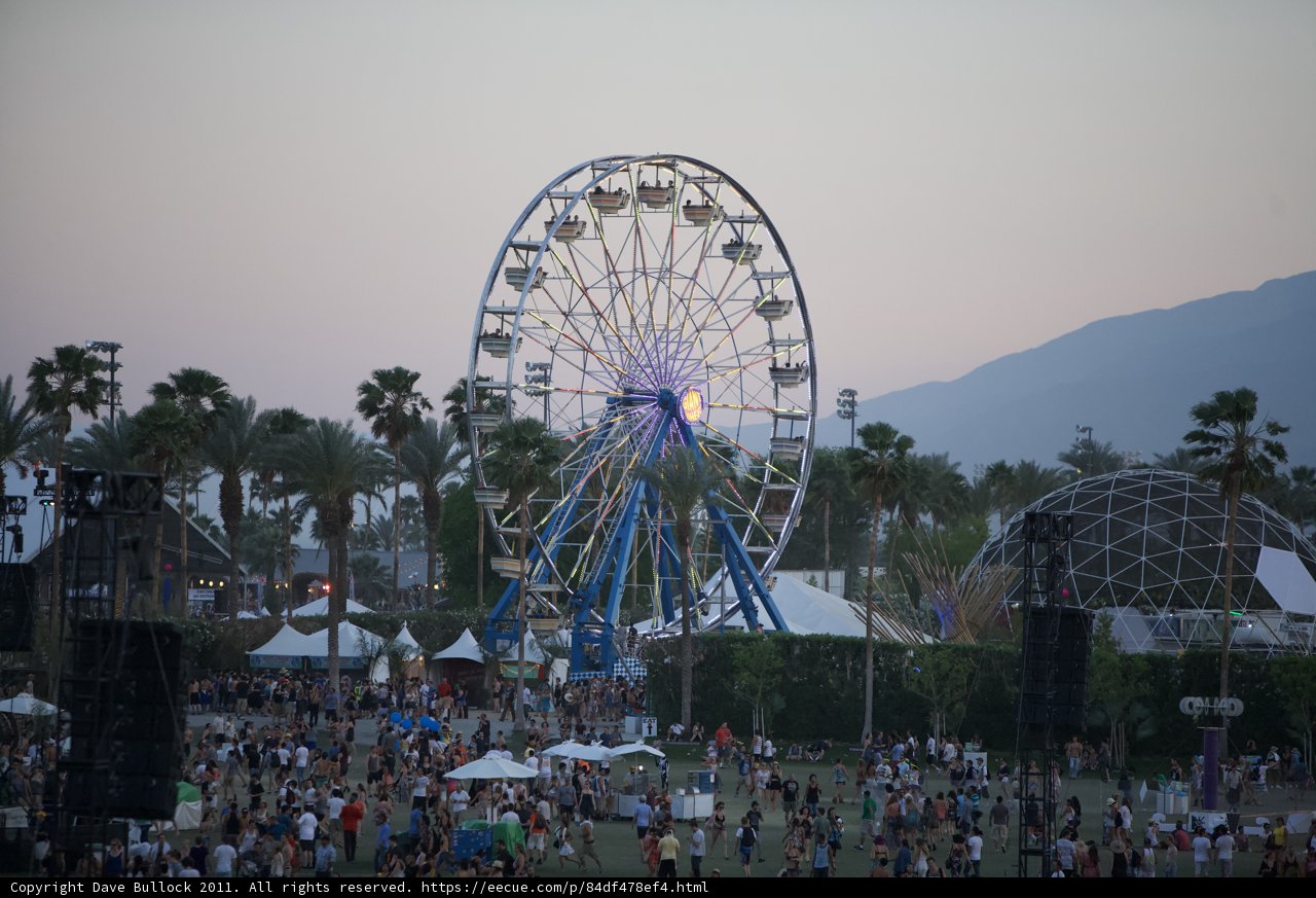 Fun at Coachella Fairground
