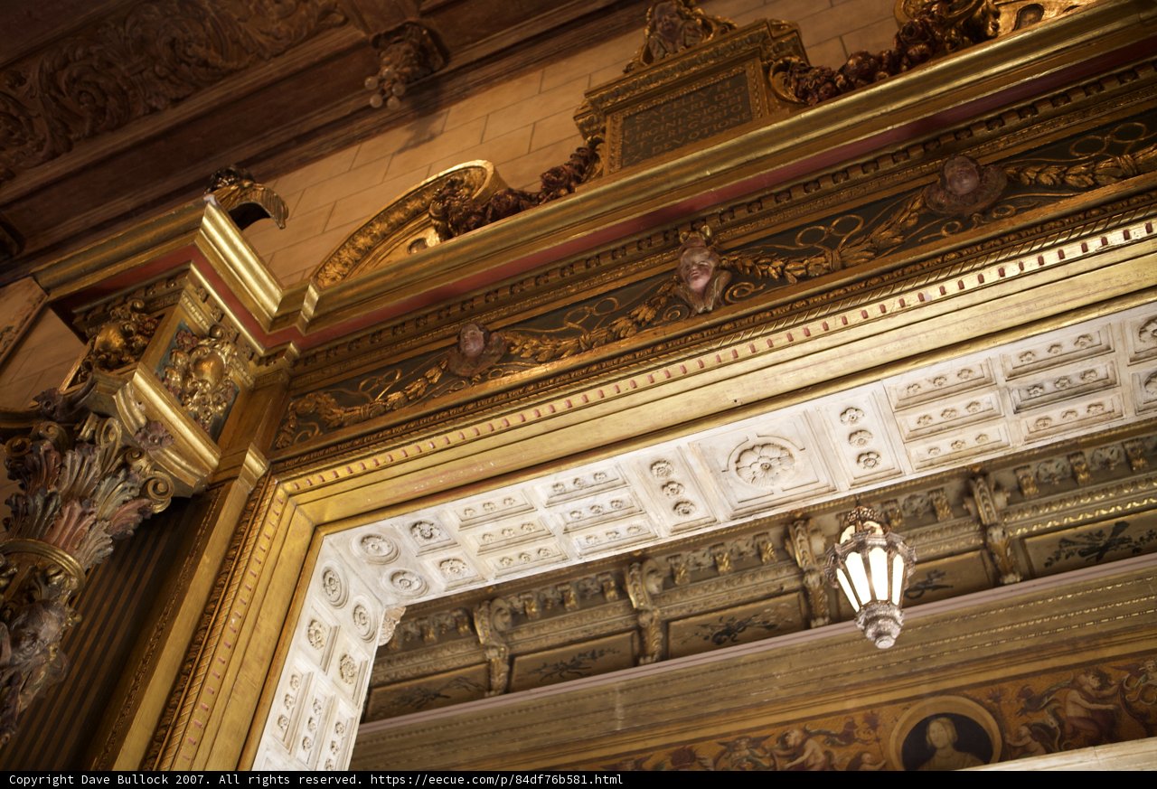 The Stunning Ceiling of the Grand Opera House in New York City