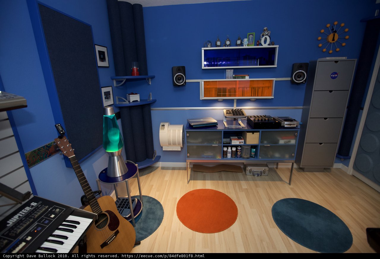 Blue Music Room