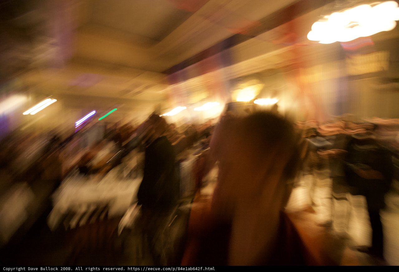Blurred Nightlife in the City