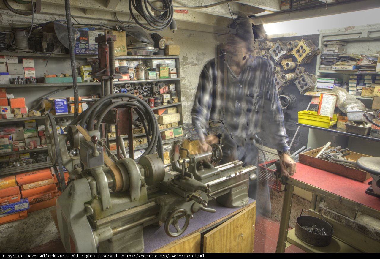 Working on the Machine