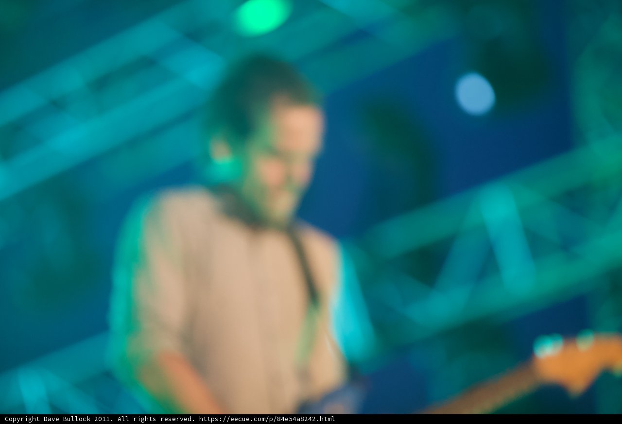 Blurred Guitarist