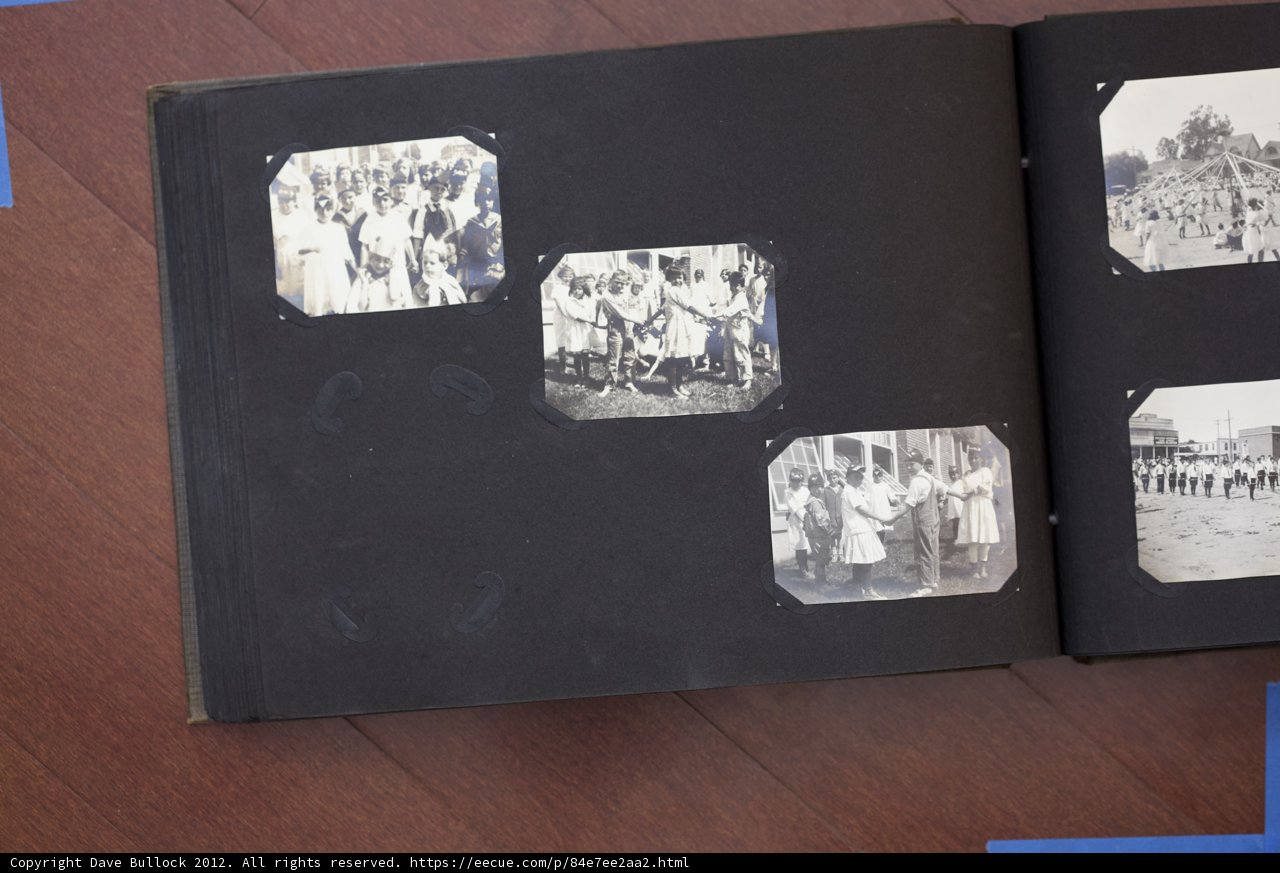 Bullock Curtis Family Album featuring Historical Figures