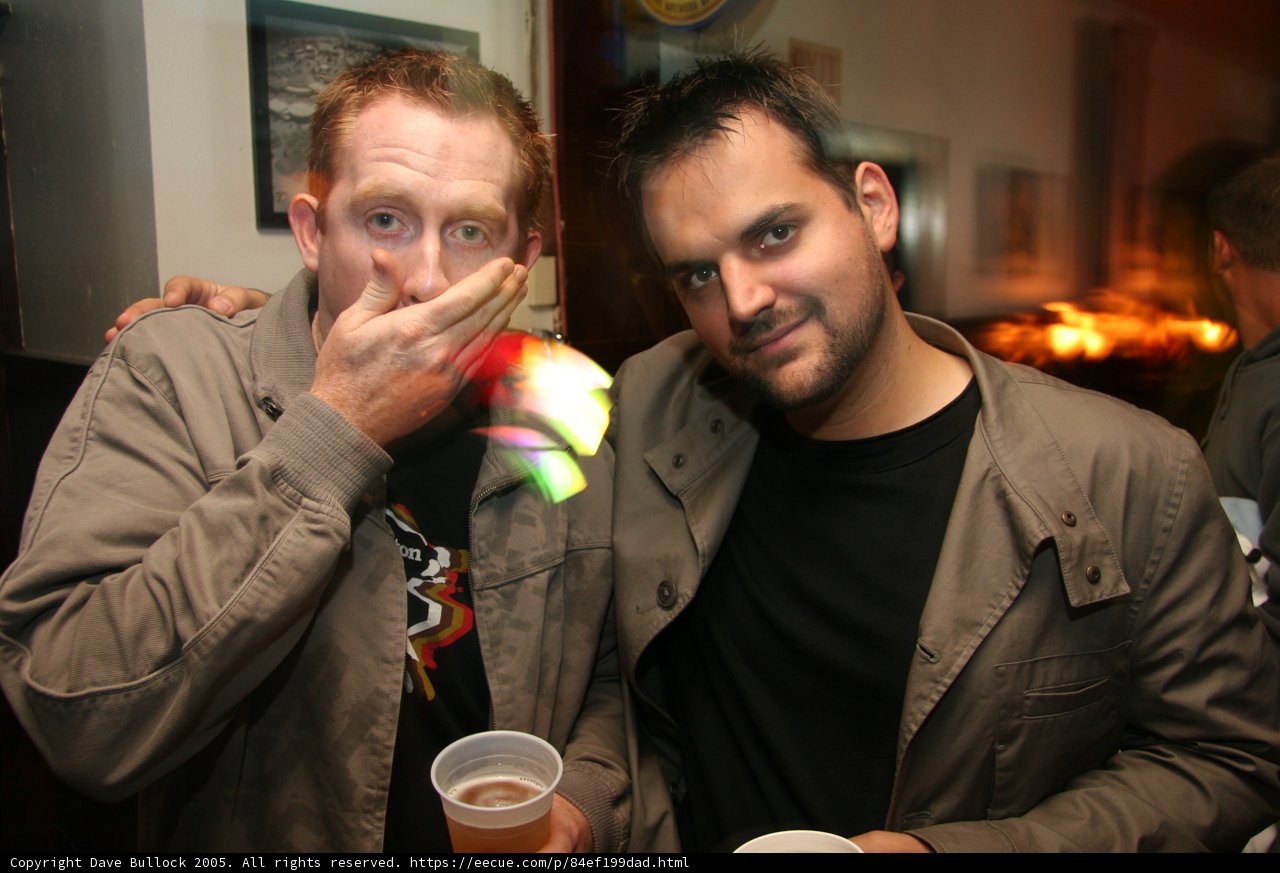 Brown Jacket and a Cold One