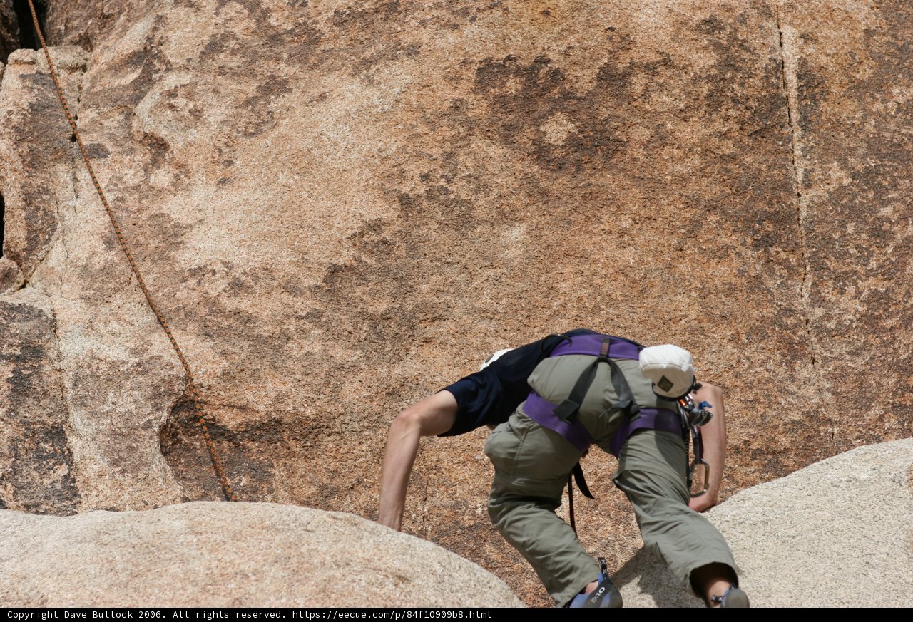 Ascending the Rock Wall
