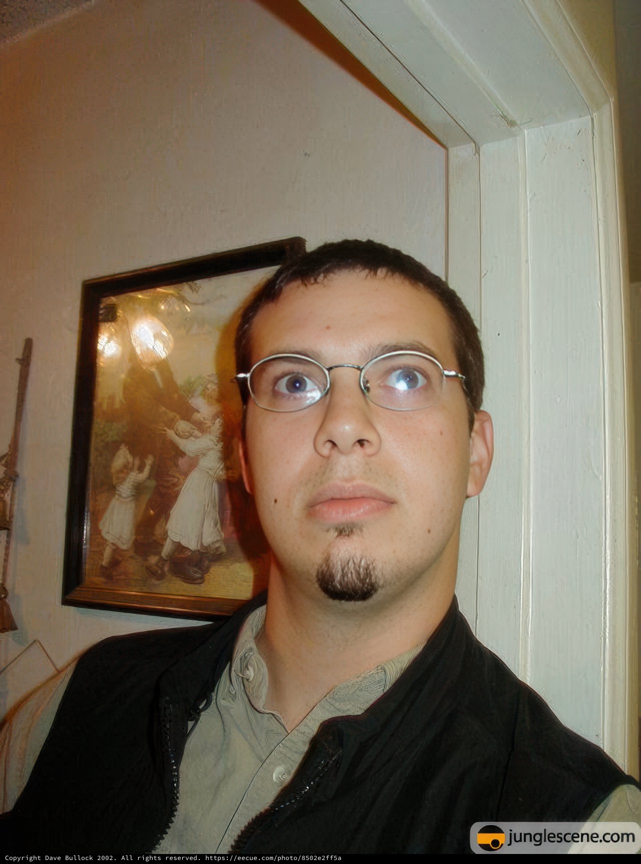 Stylish Man with Glasses and Vest