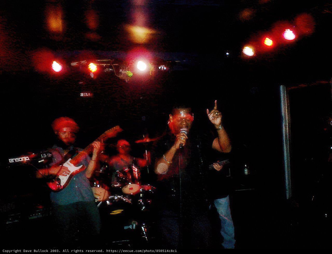 Tippa Irie Performing Live at Dubclub 2003