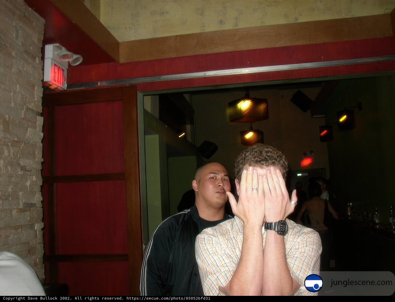 Man in Distress at a Wedding Reception